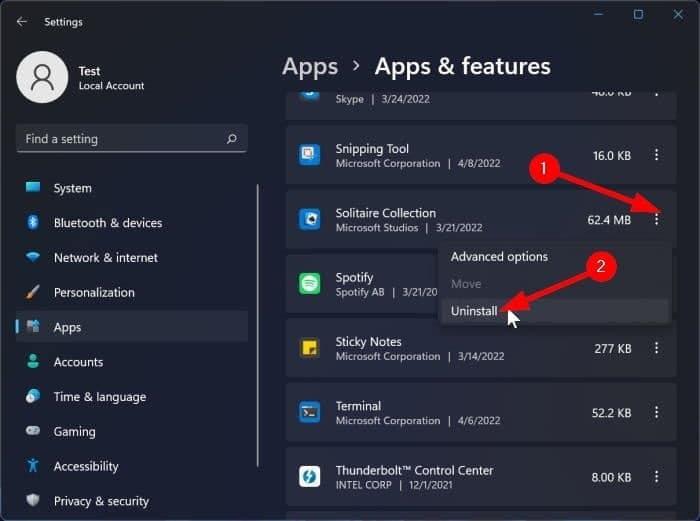reinstall microsoft solitaire collection in Windows 11 pic2
