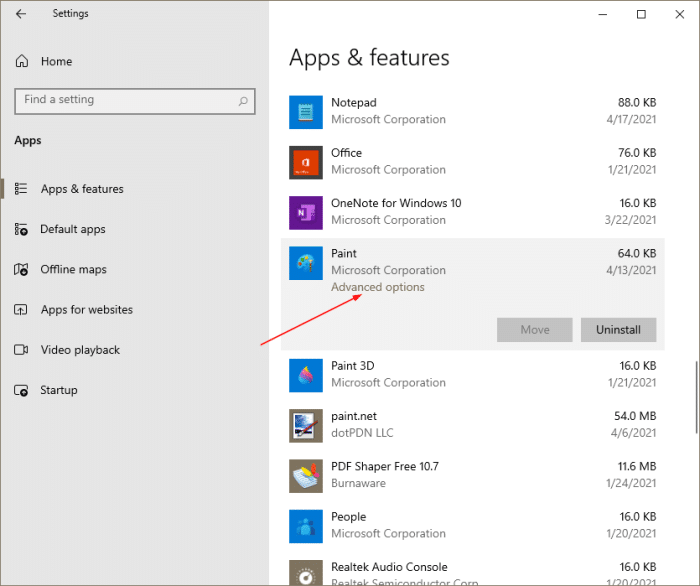 reinstall paint in Windows 10 pic3