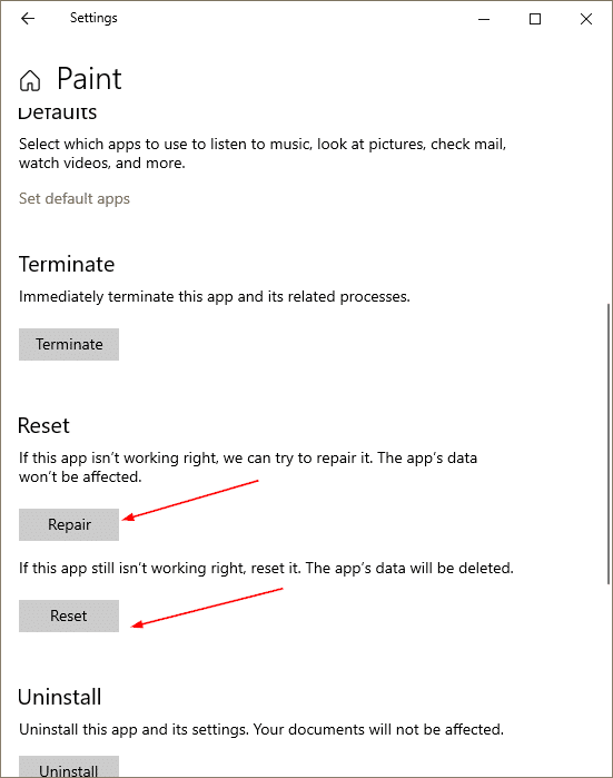 reinstall paint in Windows 10 pic4