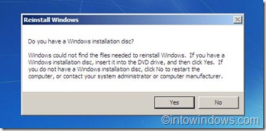 reinstall windows 7 step8