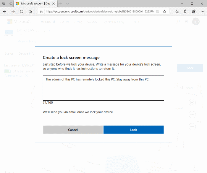 remotely sign out and lock Windows 10 PC pic7