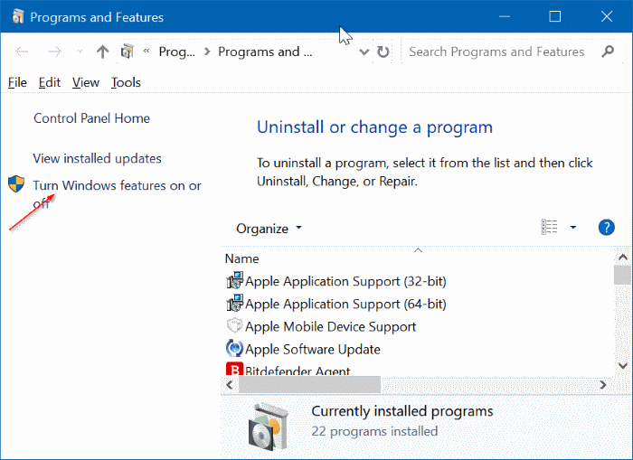 remove Microsoft XPS Document Writer from Windows 10 pic5