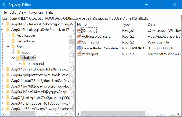 remove edit with photos from windows 10 context menu pic4