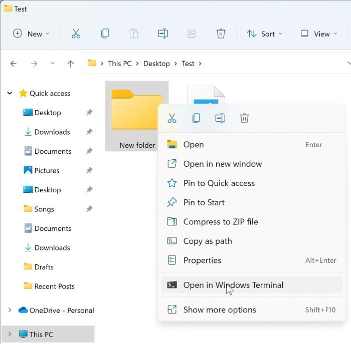 remove open in Windows terminal from context menu Windows 11pic2