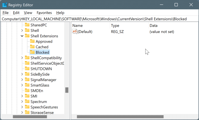 remove open in Windows terminal from context menu Windows 11pic6