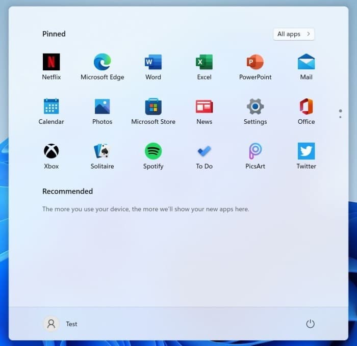 remove or disable recent files from Start menu in Windows 11 pic4