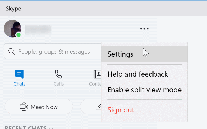 remove skype icon from taskbar or system tray in Windows 10