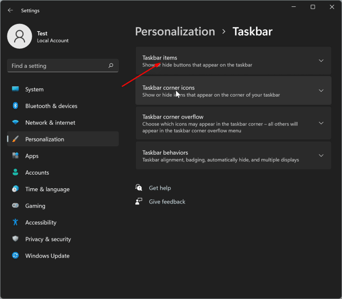 remove weather from Windows 11 taskbar pic1