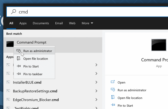 rename quick access folders in Windows 10