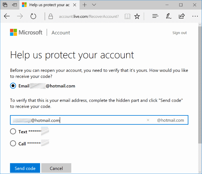 reopen closed Microsoft account pic2