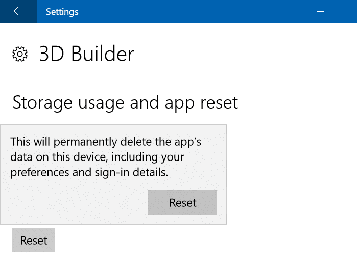 repair Windows 10 apps pic3