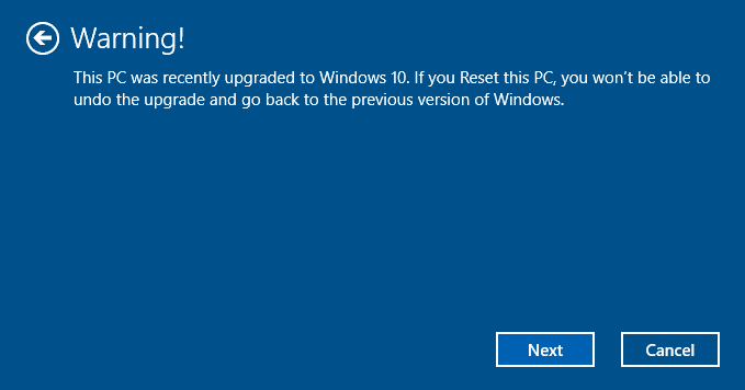 reset Windows 10 PC pic8.1