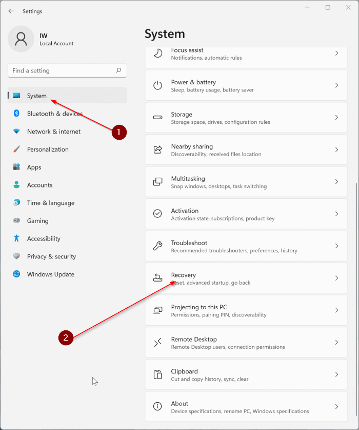 reset Windows 11 PC without deleting files pic1