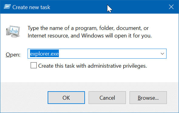 restart Start menu in Windows 10 pic7