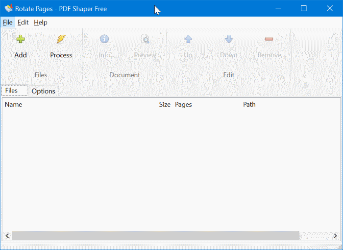 rotate pdf and save in Windows 10 pic5
