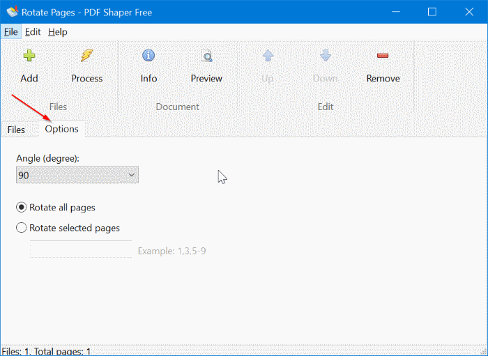 rotate pdf and save in Windows 10 pic6