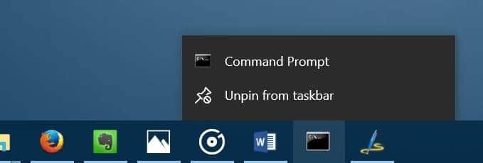 run a program pinned to taskbar as admin Windows 10 pic2