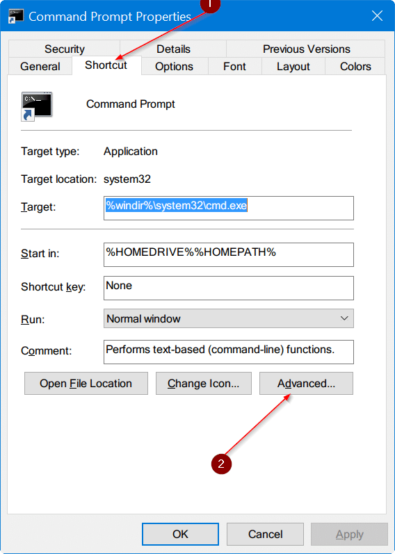 run a program pinned to taskbar as admin Windows 10 pic5