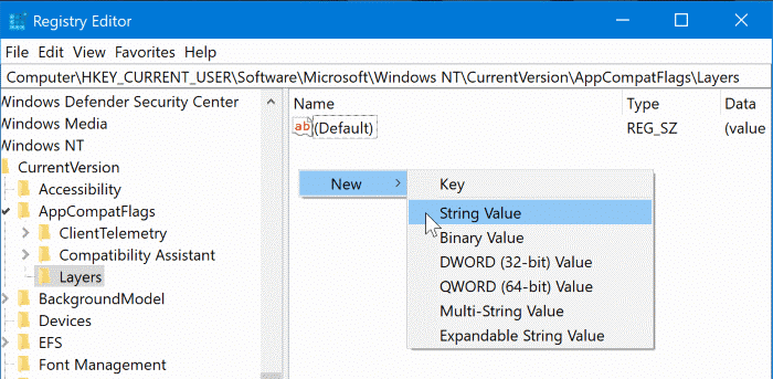 run programs as administrator by default in Windows 10 pic11