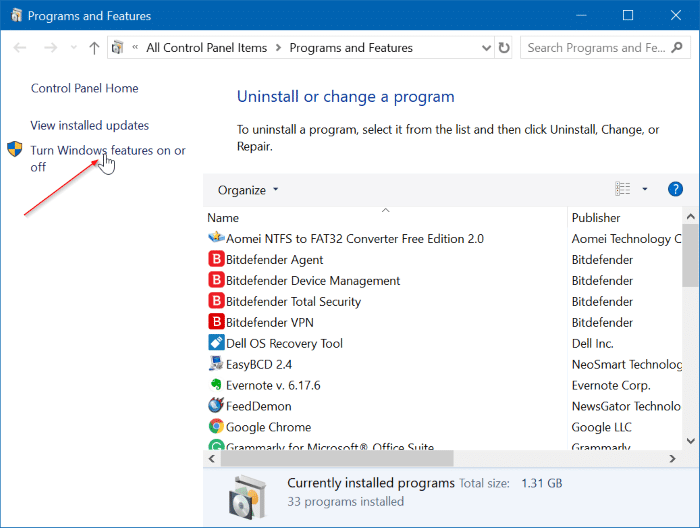 safely run untrusted programs in Windows 10 pic1