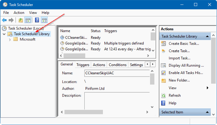 schedule windows defender scan in Windows 10 step2