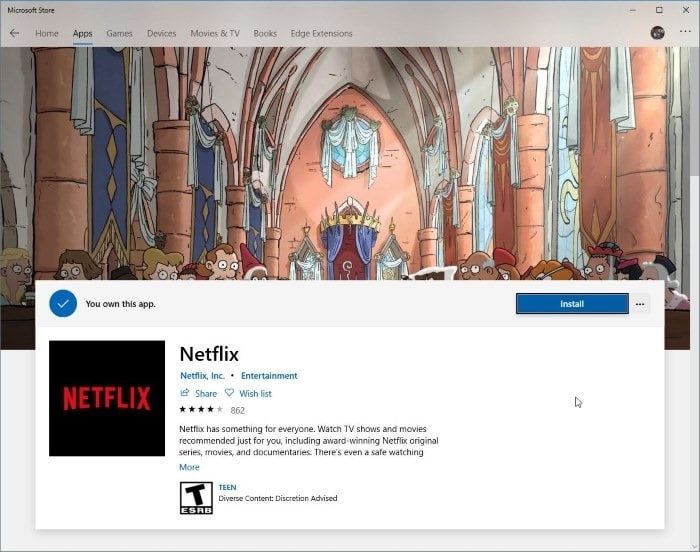 search missing from Store in Windows 10 pic2
