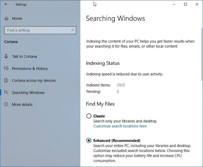 search the entire Windows 10 PC for a file in Windows 10 pic4