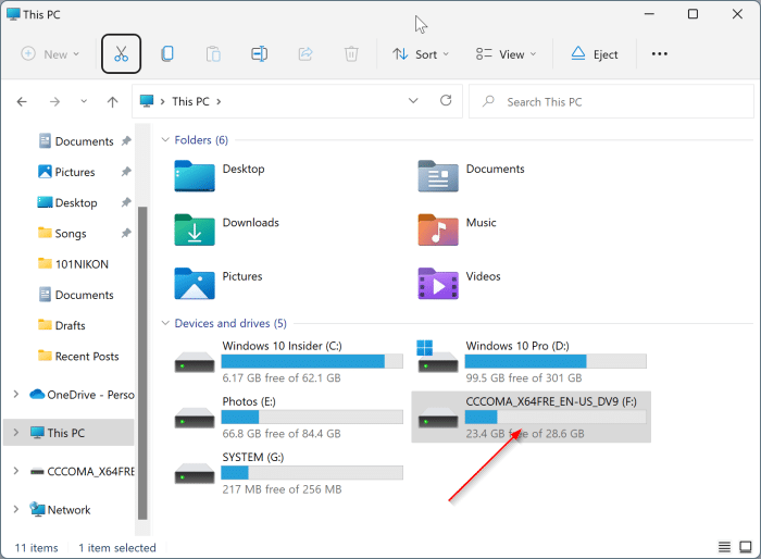 select Windows 11 Home or Pro during setup7