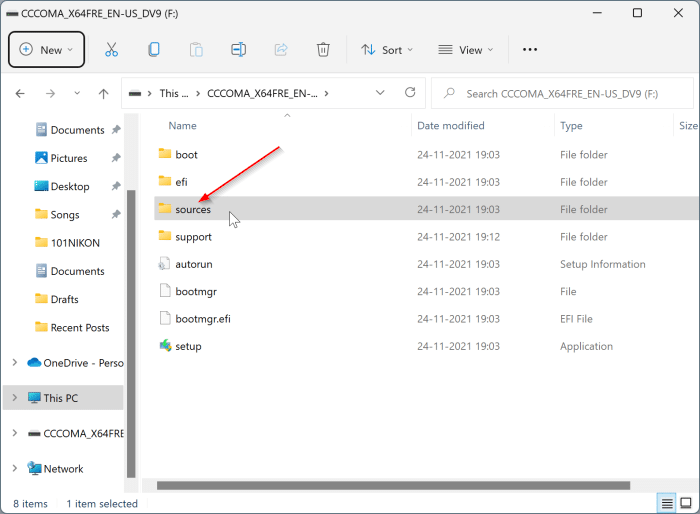 select Windows 11 Home or Pro during setup8