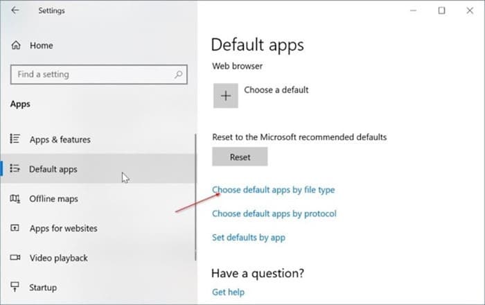 set Microsoft Office Word as default in Windows 10 pic4
