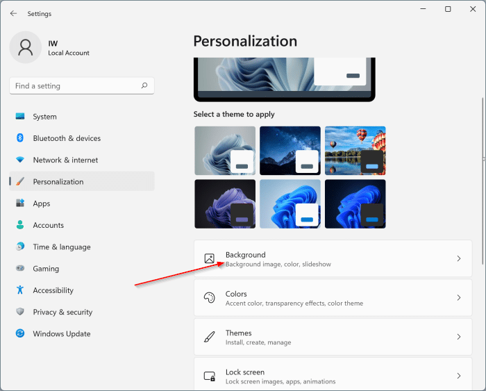 set Windows spotlight as desktop background in Windows 11 pic2