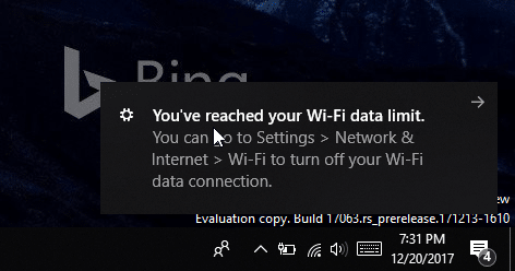 set data limit for WiFi networks in Windows 10 pic5
