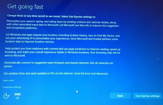 set up Windows 10 pic4