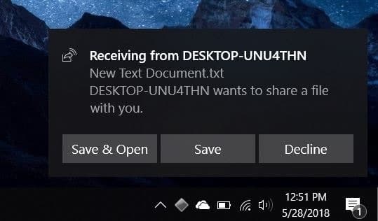 share files between Windows 10 PCs pic7