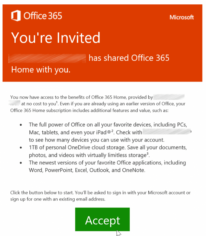 share office 365 home subscription with others pic8