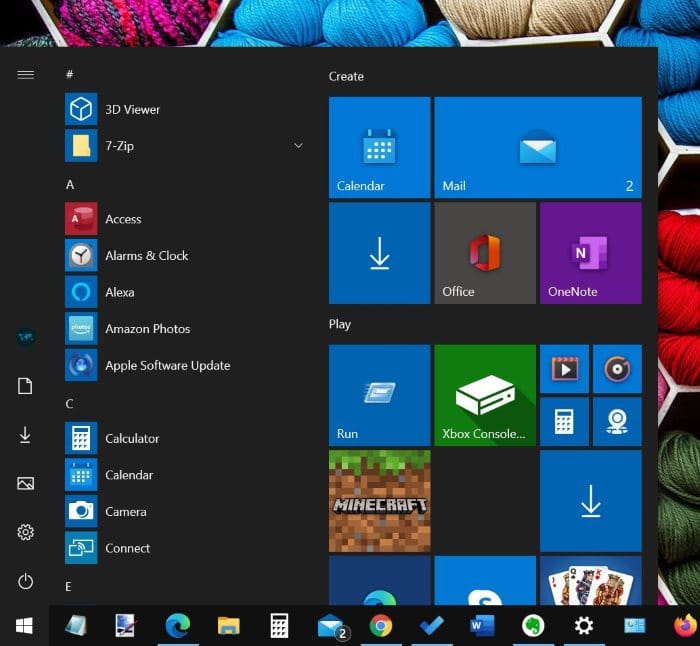 show all programs by default in Windows 10 Start menu pic01