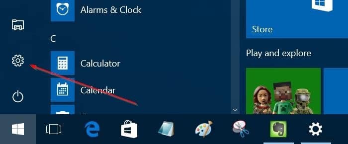 show hide email address on Windows 10 login screen step1