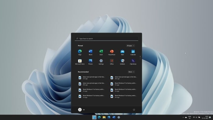 show more pinned apps in the Start menu Windows 11 pic3