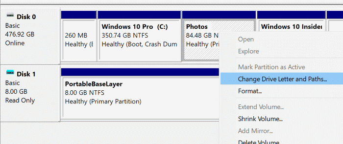 show or hide drive letters in Windows 10 File Explorer pic4