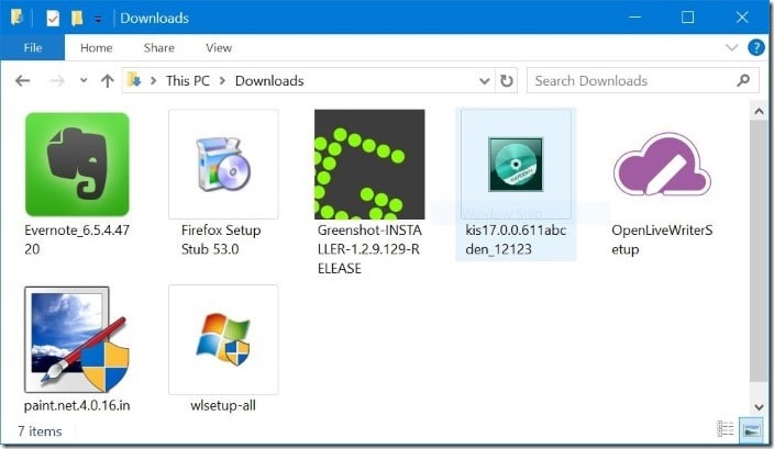 show or hide navigation pane in Windows 10 File Explorer pic1
