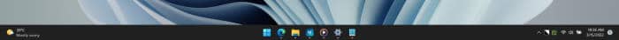 show weather on Windows 11 taskbar