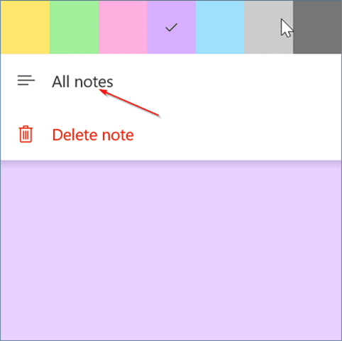 sign in or out of sticky notes in windows 10 pic6.3