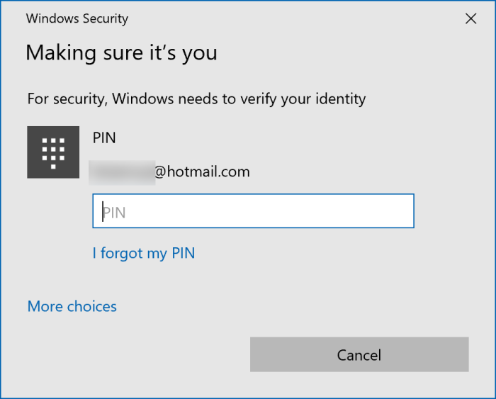 sign out of Microsoft account in Windows 10 pic3
