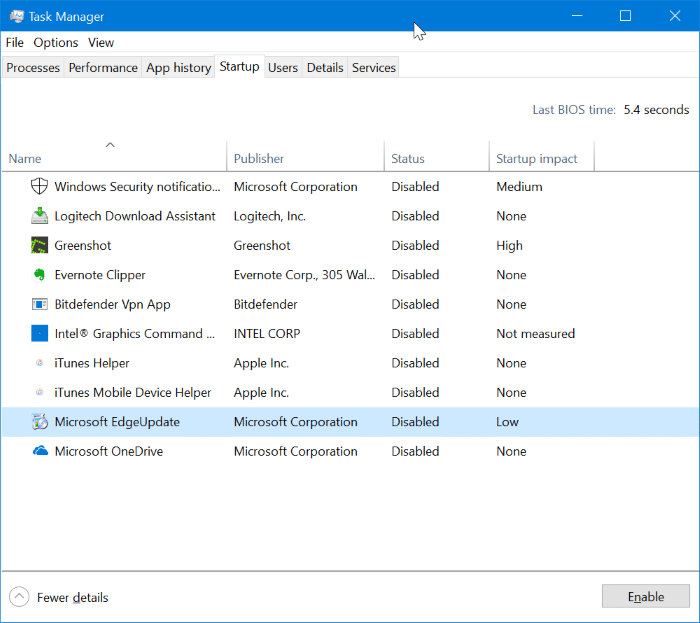 start Windows 10 in clean boot mode pic3