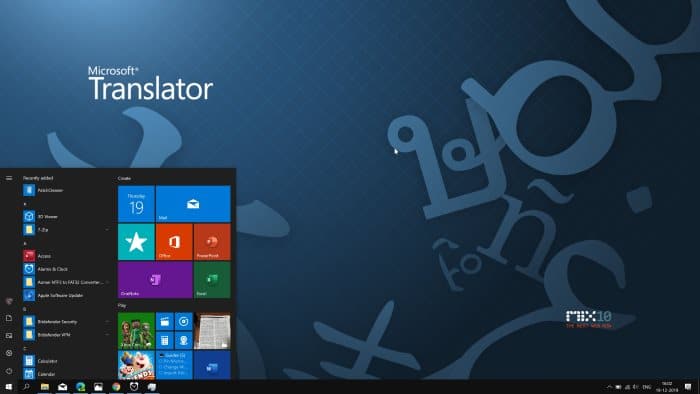 start menu not working in Windows 10 pic1