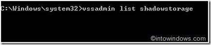 System Restore command