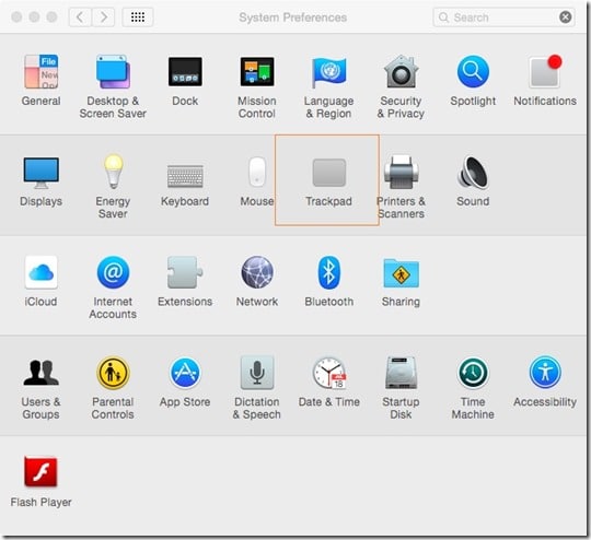 tap to click in Mac OS X picture2