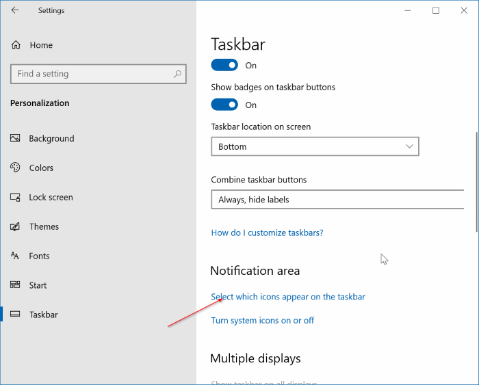 taskbar auto hide not working in Windows 10 pic3