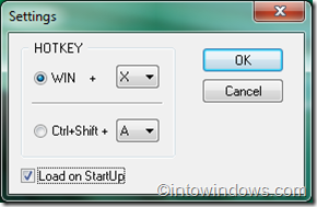 taskbar hider tool settings