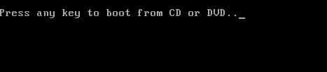 test bootable ISO image file